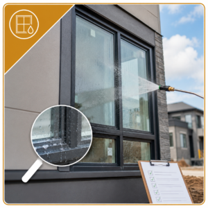 Window Testing - ASTM E783 Air Leakage Testing